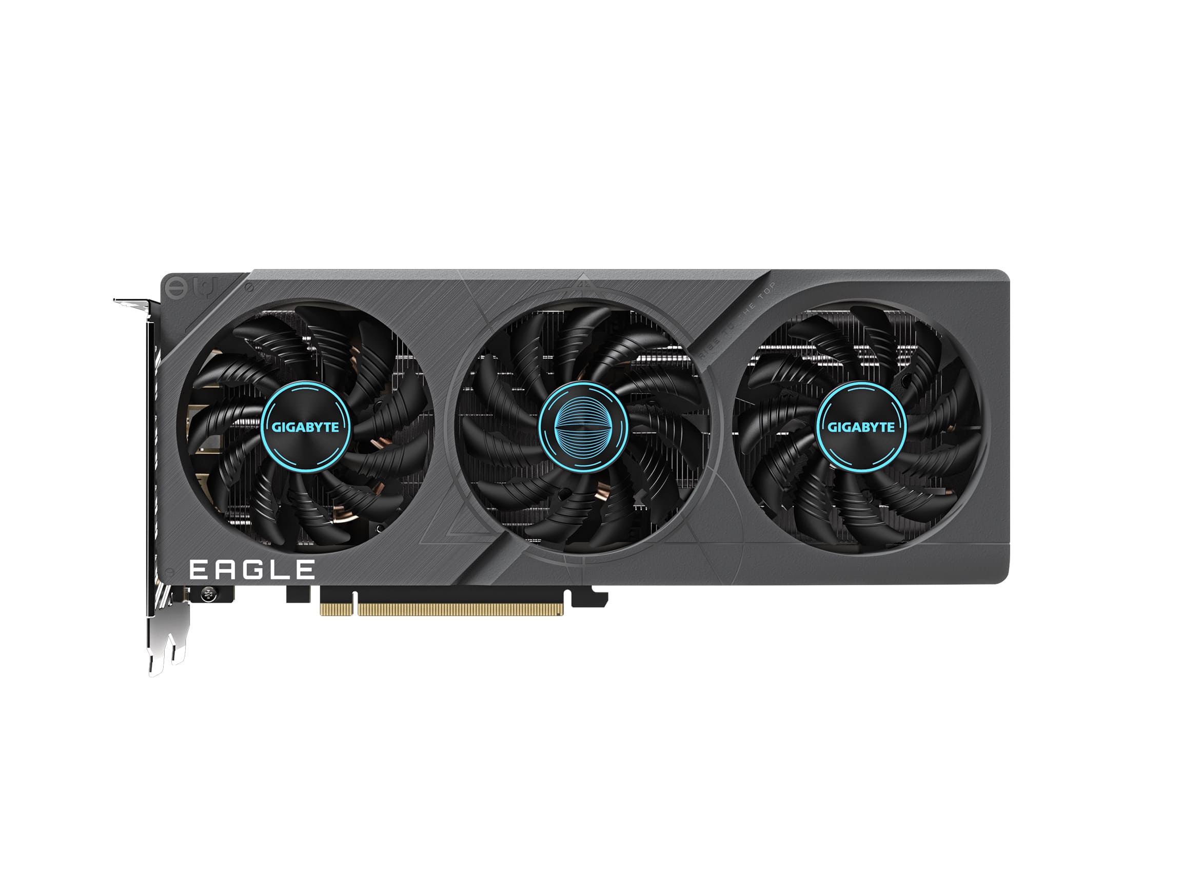 GIGABYTE - NVIDIA GeForce RTX 4060 Ti EAGLE 8GB GDDR6 PCI Express 4.0 Graphics card - Black - Front_Zoom