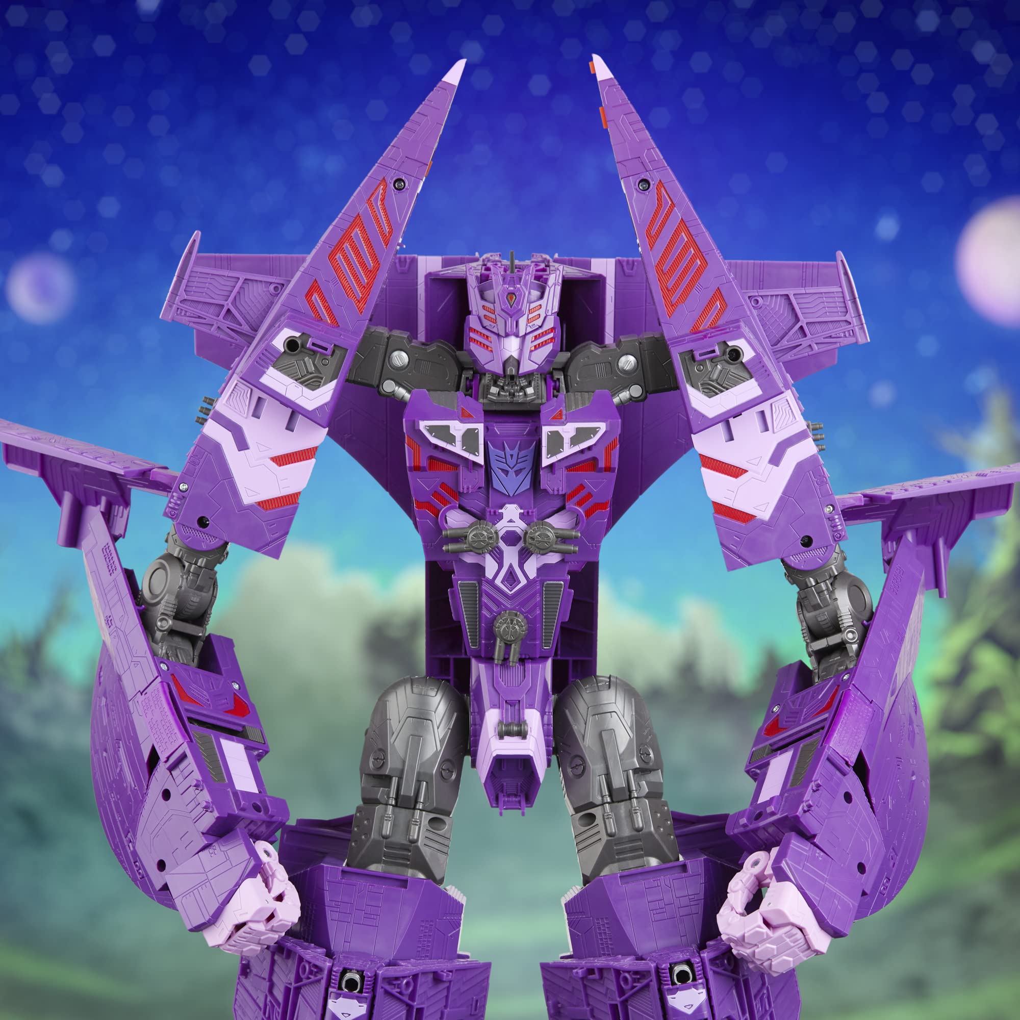 Back. Transformers - Transformers Toys Legacy Evolution Titan Decepticon Nemesis Action Figure, 23.5-inch, Adult Collectible for Ages 15 and.