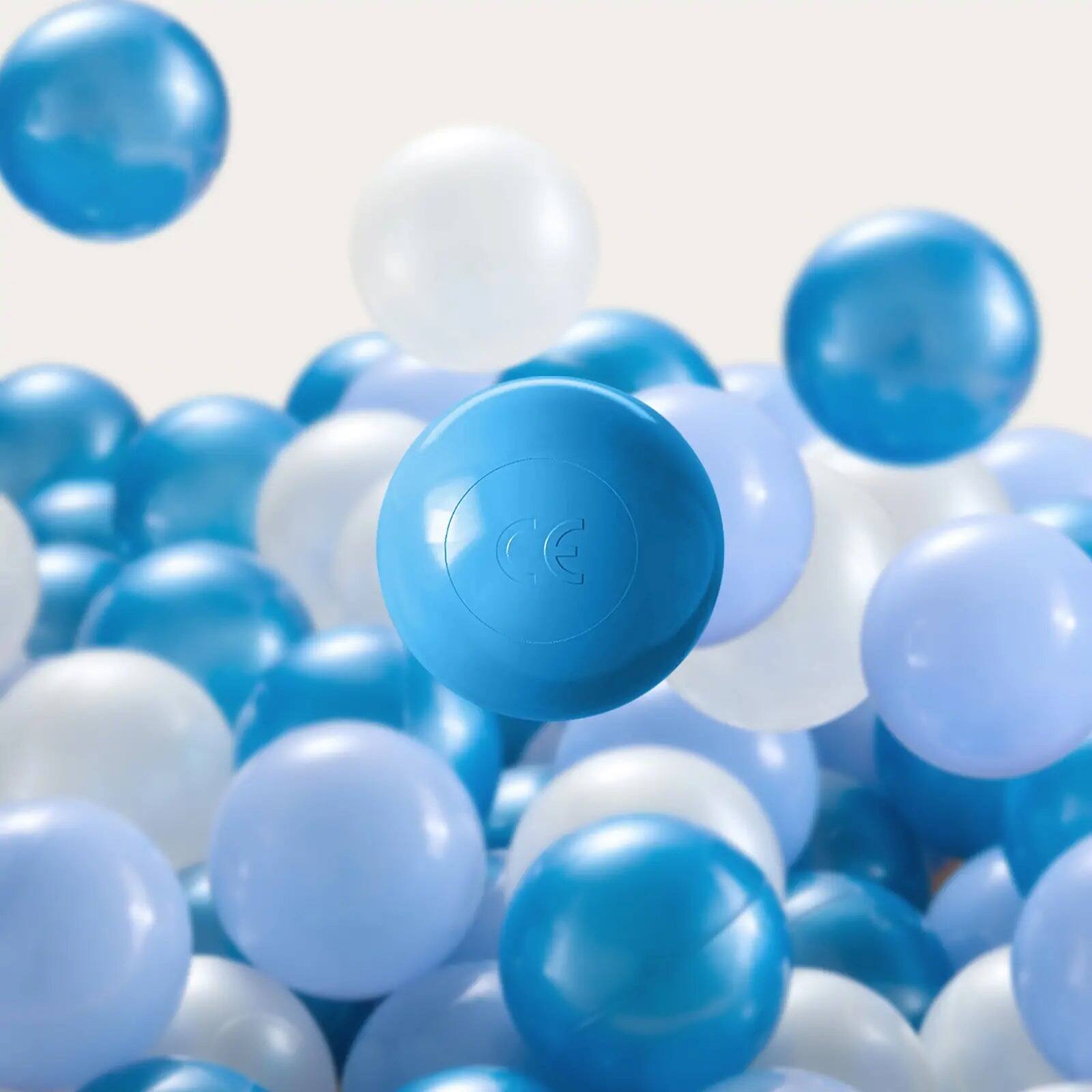 Alt View 1. Tiny Land - 200 Pack Ocean Balls for Ball Pits, Play Tunnels & Tents, Sensory Play Toy for Kids.