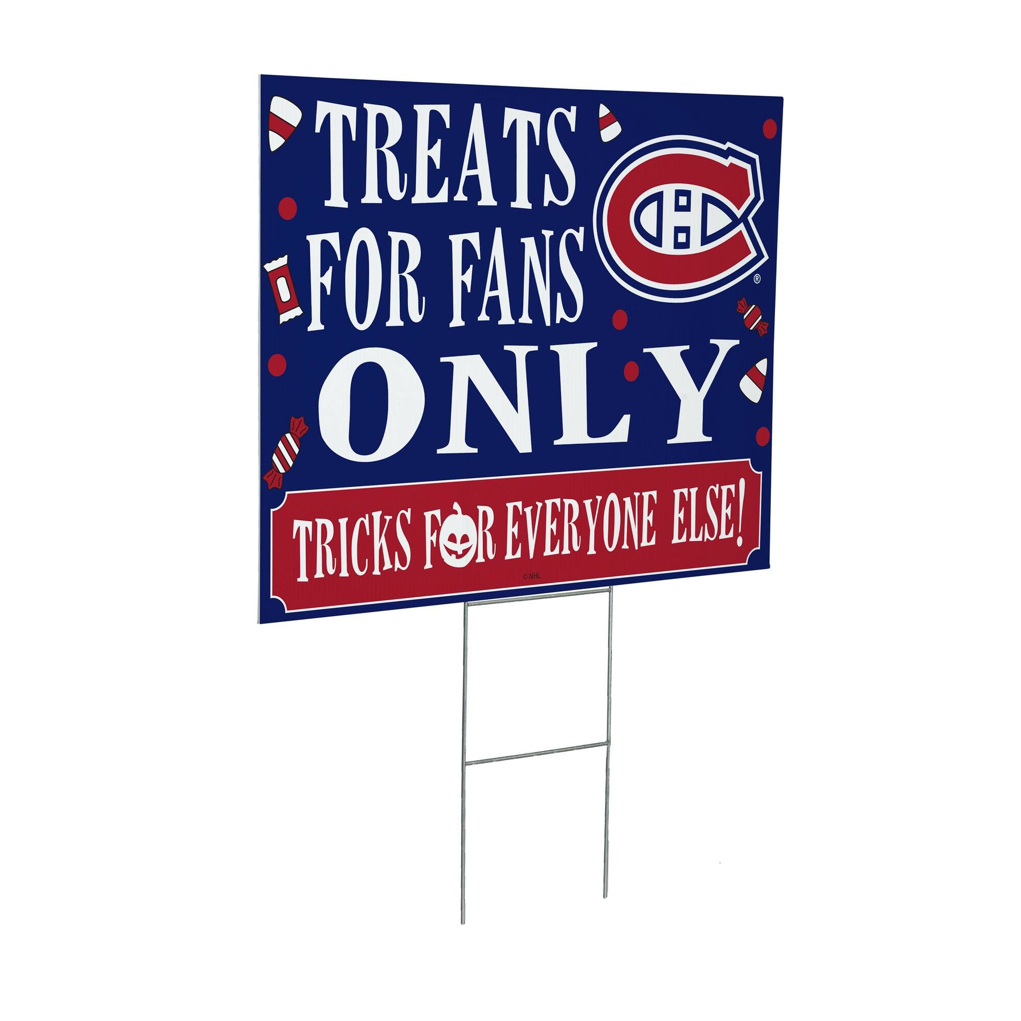 TREATS FOR FANS ONLY  
TRICKS FOR EVERYONE ELSE!