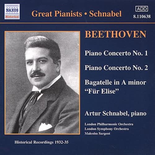 Ludwig van Beethoven - Con Pno 1/2  - COMPACT DISCS