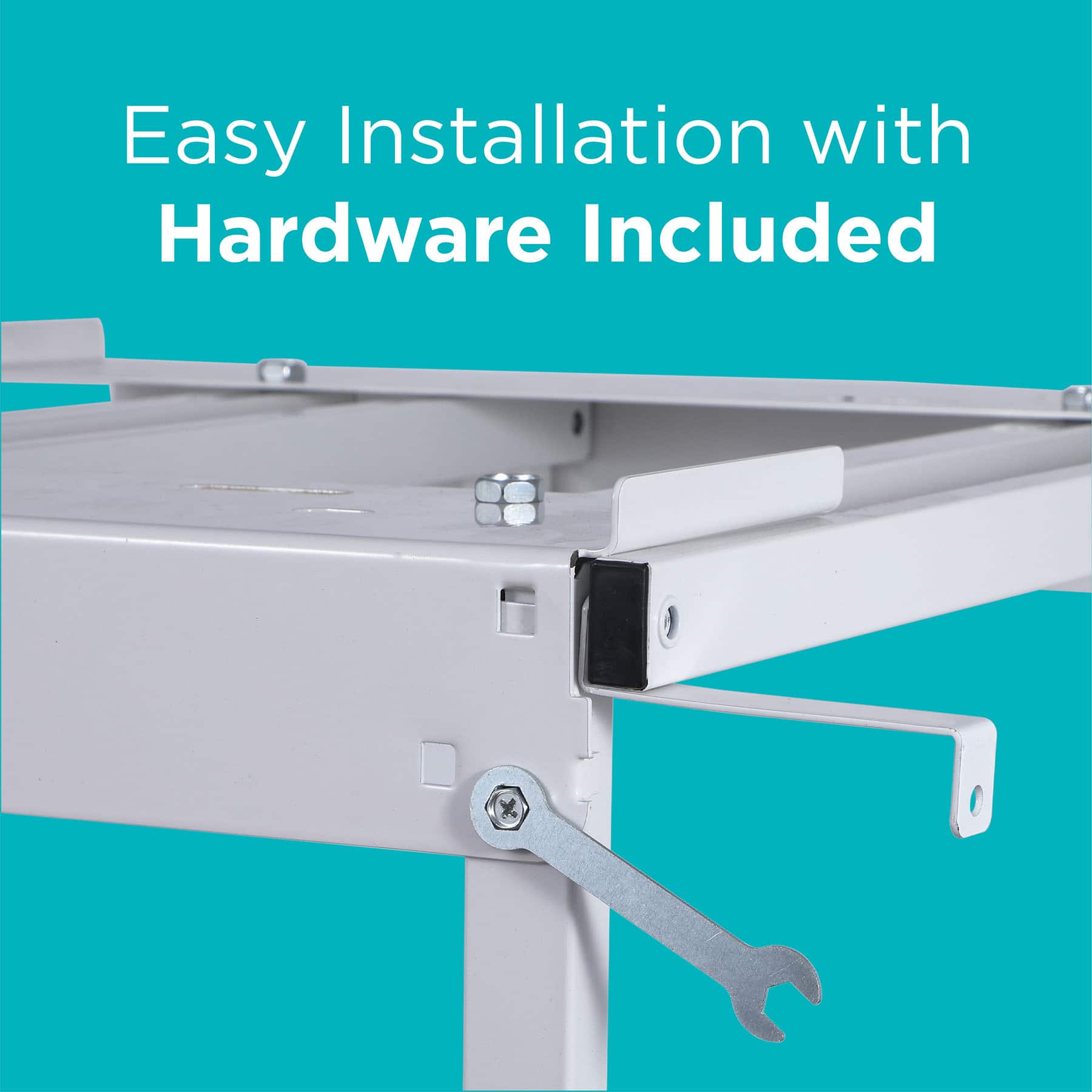 Easy Installation with Hardware Included
