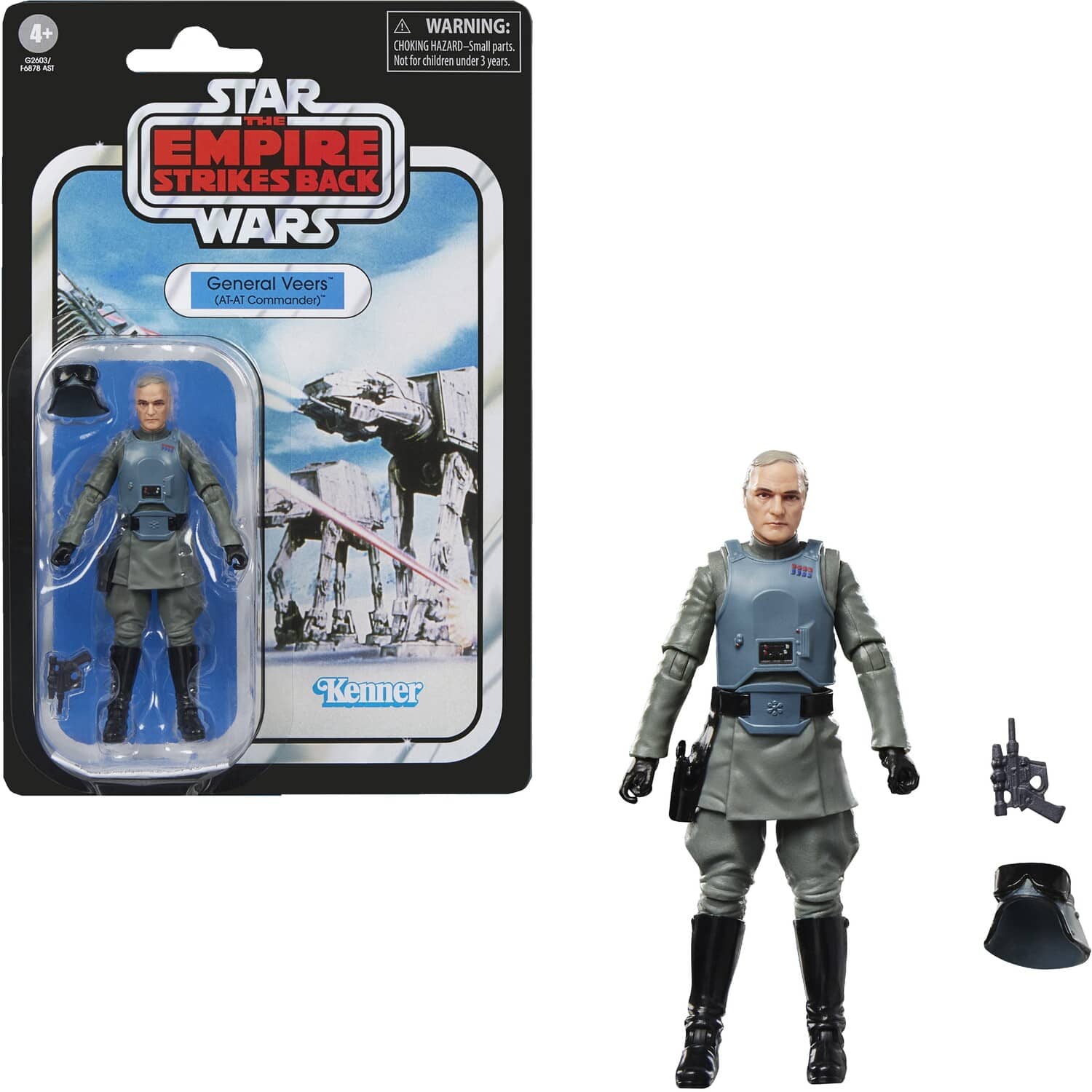 Hasbro - Star Wars: The Empire Strikes Back - Vintage Collection - General Veers Action Figure - COLLECTIBLES - Multicolor