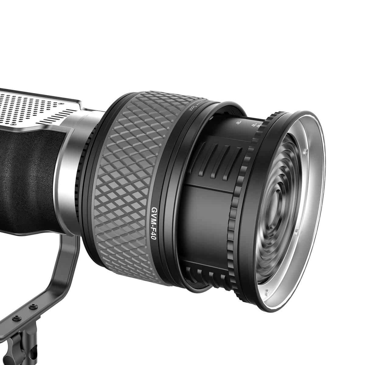 Alt View 6. GVM - GVM F40 Fresnel Attachment for LED Video Soft Light Panel.