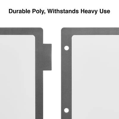 Durable Poly, Withstands Heavy Use