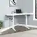 Alt View Zoom 14. OSP Home Furnishings - Primo Sit-to-Stand Corner Electric Desk - White Finish.