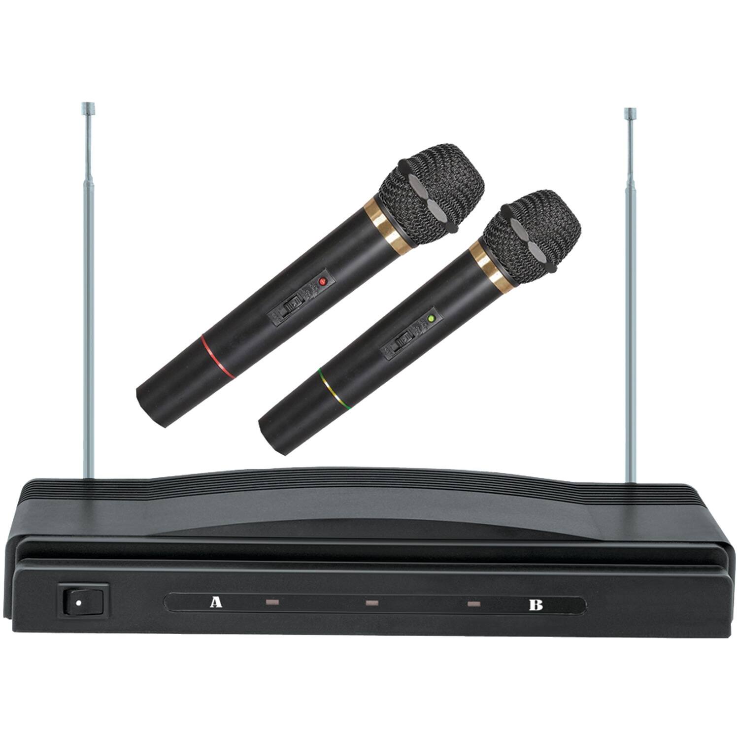 Supersonic - SC-900 Professional Dual Wireless Microphone System