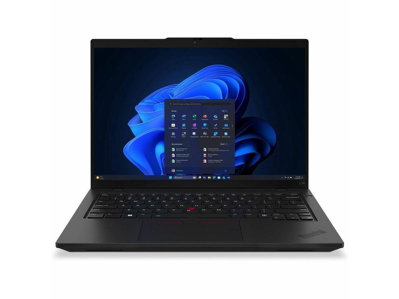 Alt View 7. Lenovo - Lenovo ThinkPad L14 Gen 6 14" - Intel Core Ultra 5 - 16 GB - 512 GB SSD - Windows 11 Pro - Black.