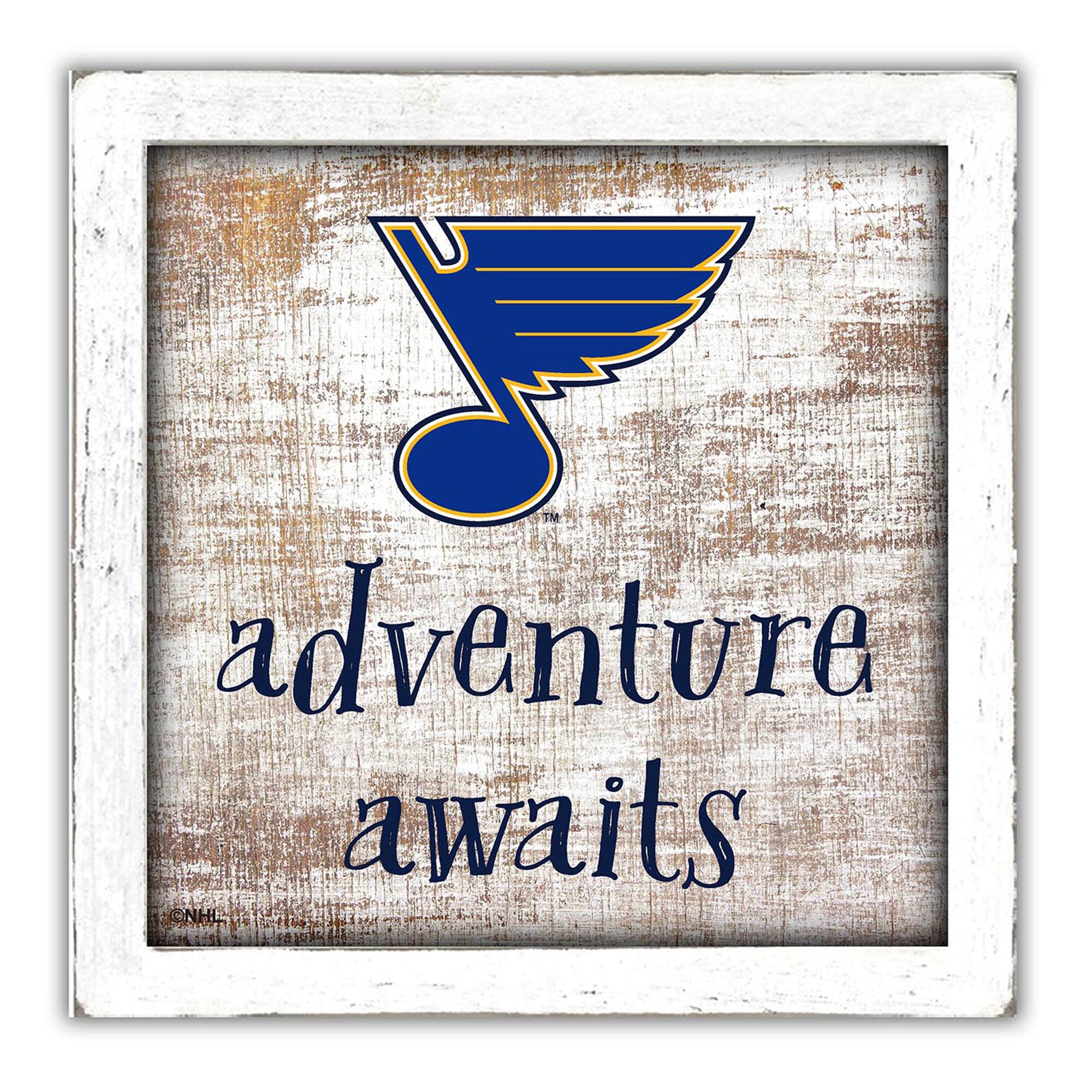 St. Louis Blues 14'' x 13'' Adventure Awaits Money Box