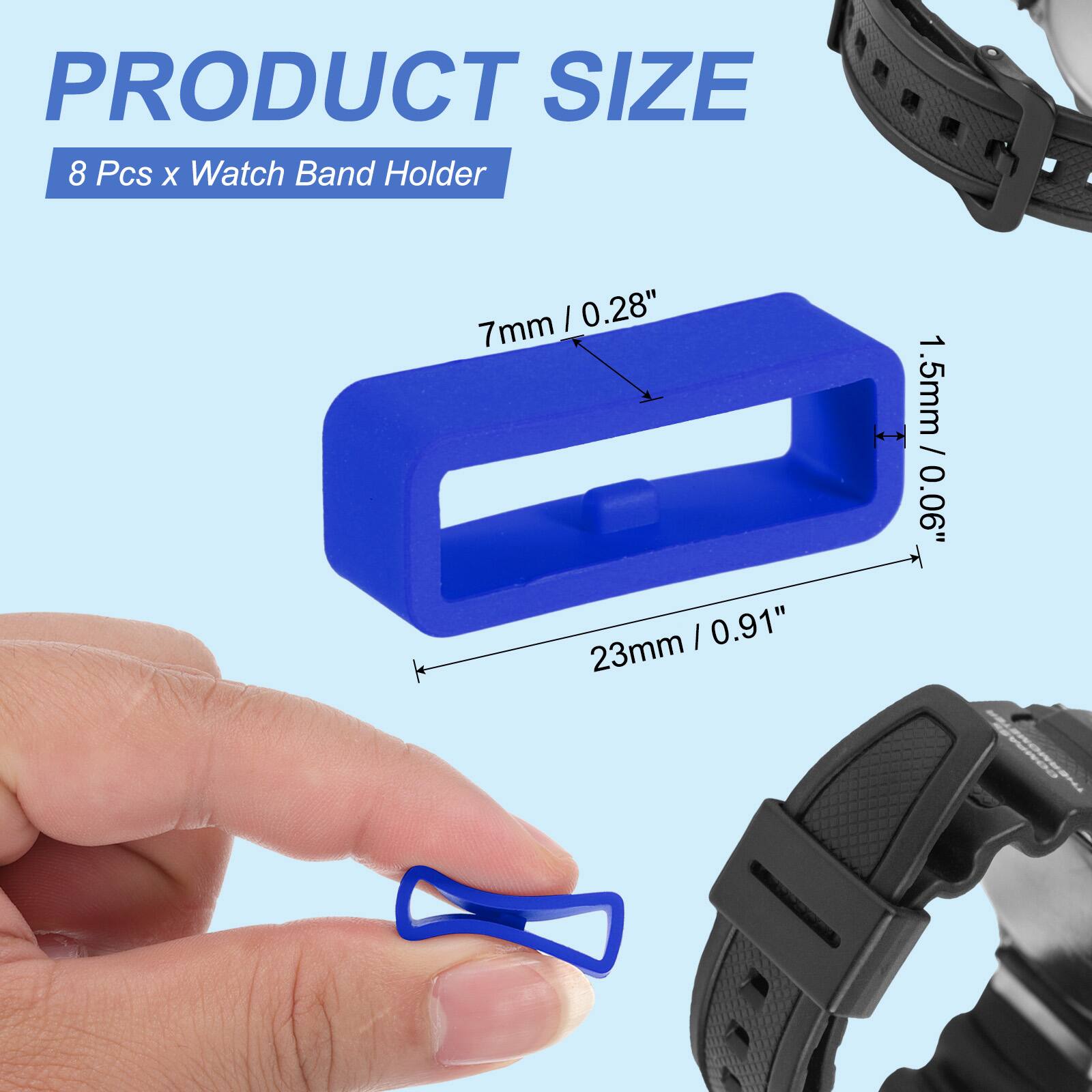 PRODUCT SIZE  
8 Pcs x Watch Band Holder  
7mm / 0.28"  
1.5mm / 0.06"  
23mm / 0.91"