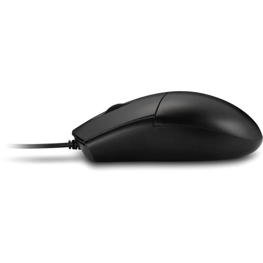 Alt View 4. Kensington - Kensington Pro Fit Wired Washable Mouse - Rugged - Optical - Cable - Black - USB Type A - 1600 dpi - Scroll Wheel - 3 - Black.