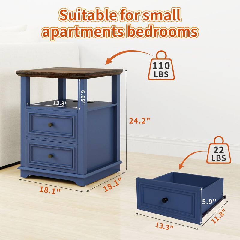 Suitable for small apartments bedrooms

110 LBS

24.2" x 18.1" x 18.1" x 13.3" x 6.69"

22 LBS

13.3" x 11.8" x 5.9"