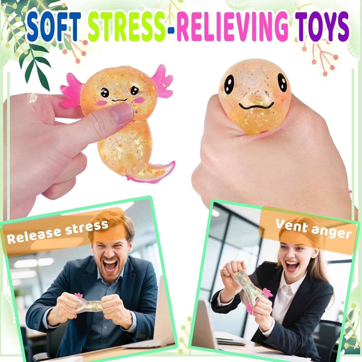 SOFT STRESS-RELIEVING TOYS

Release stress

Vent anger