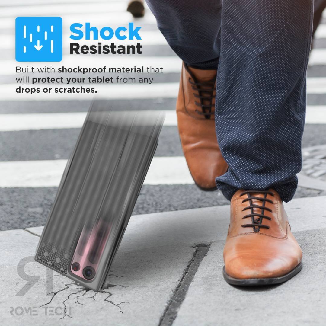 Shock Resistant

Built with shockproof material that will protect your tablet from any drops or scratches.