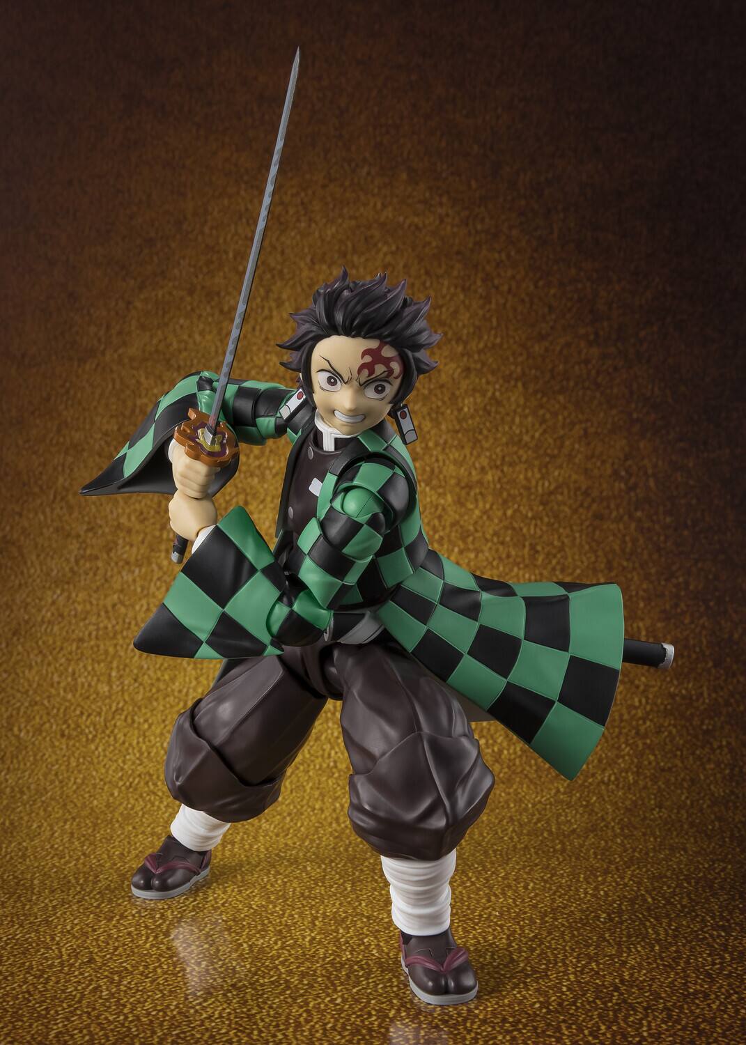 Alt View 2. PopMarket - Tamashii Nations - Demon Slayer -  S.H.Figuarts - Tanjiro Kamado Final Battle in the Infinity Castle - COLLECTIBLES - Multicolor.