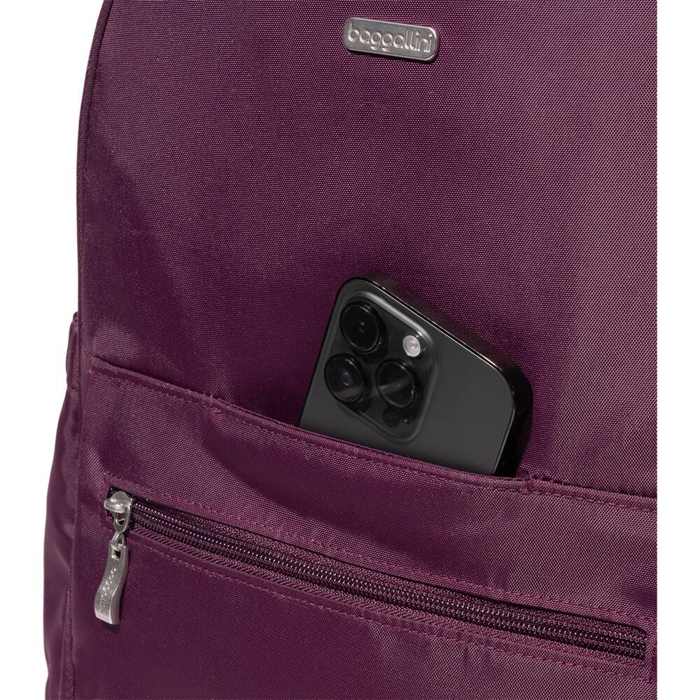 Alt View 5. Baggallini - Essential Laptop Backpack ELP817 - Mulberry.