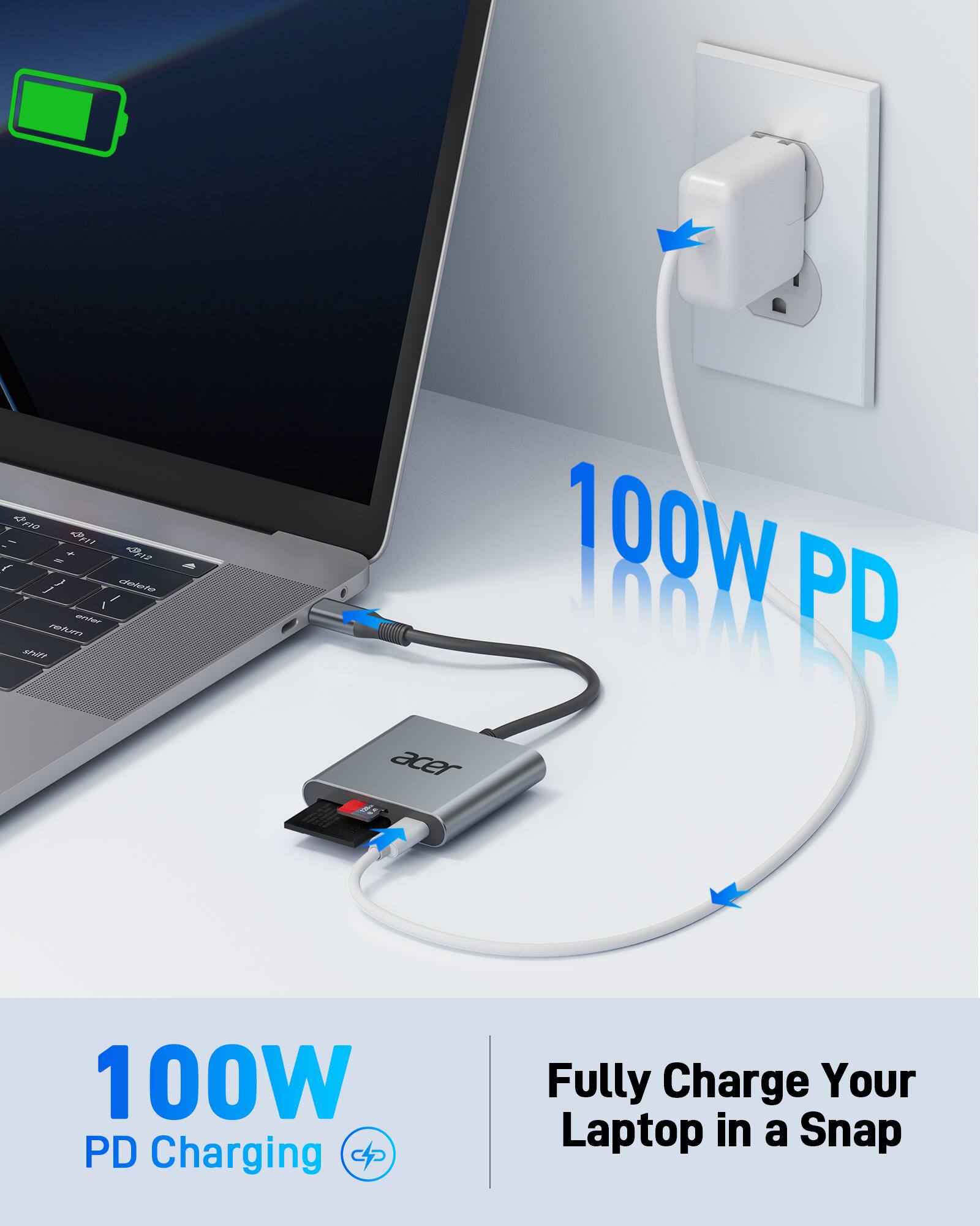 - Ppl 5 4 - - 2 , / / - I ar rn se 100W PD Wour A acer 100W PD Charging c Fully Charge Your Laptop in a Snap

Corrected text:
- Ppl 5 4 - - 2 , / / - I ar rn se 100W PD Wour A acer 100W PD Charging c Fully Charge Your Laptop in a Snap

The text appears to be a mix of characters and numbers, possibly due to a formatting or encoding issue. The corrected text is as follows:

- Ppl 5 4 - - 2 , / / - I ar rn se 100W PD Wour A acer 100W PD Charging c Fully Charge Your Laptop in a Snap