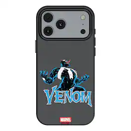 Keyscaper - Marvel Badge MagSafe Compatible Phone Case - Apple iPhone 17 Pro Max - Venom 1