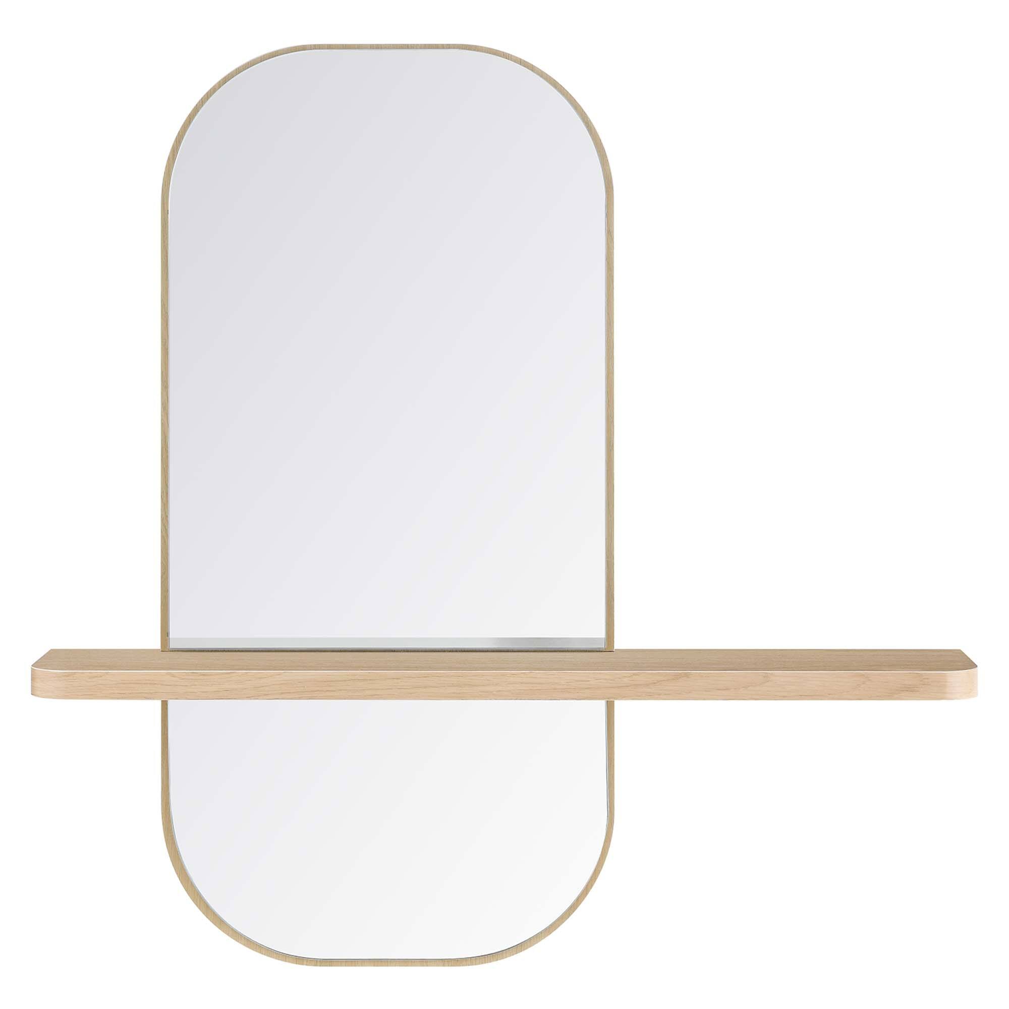 Alt View 4. Modway - Solstice Mirror by Modway - Oak.