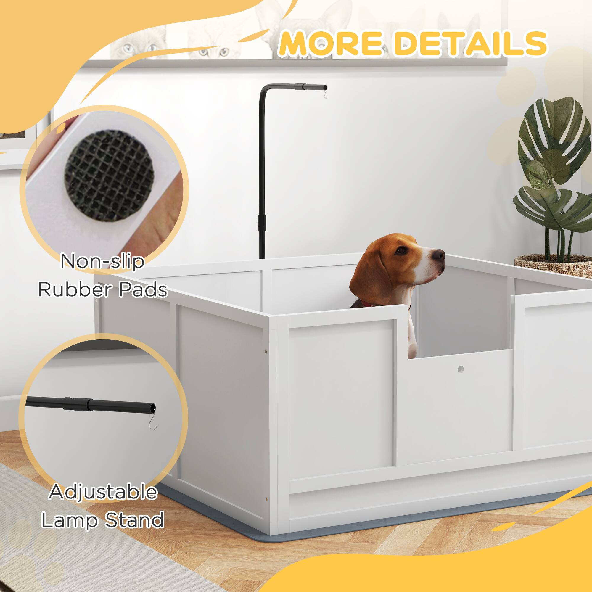 MORE DETAILS

Non-slip Rubber Pads

Adjustable Lamp Stand