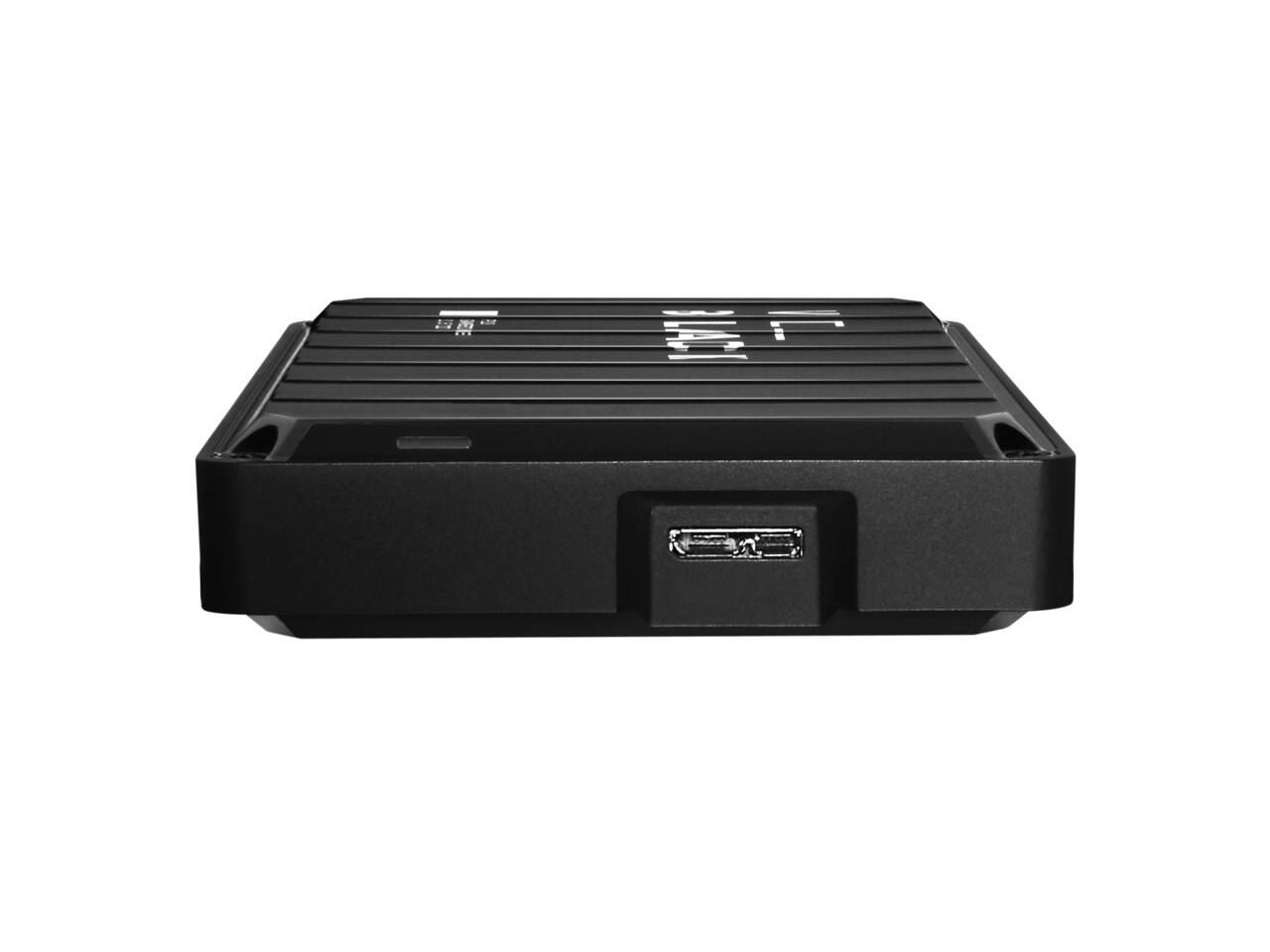 Left. Western Digital - WD Black 6TB P10 Game Drive Portable External Hard Drive (WDBZ7D0060BBK-WESN ) Black - Black.