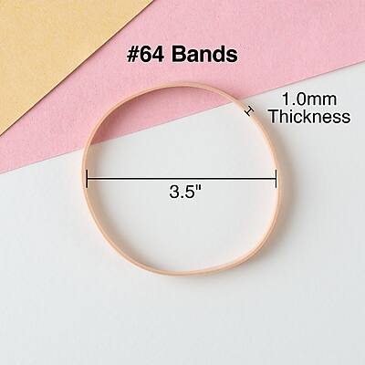 #64 Bands  
1.0mm Thickness  
3.5"