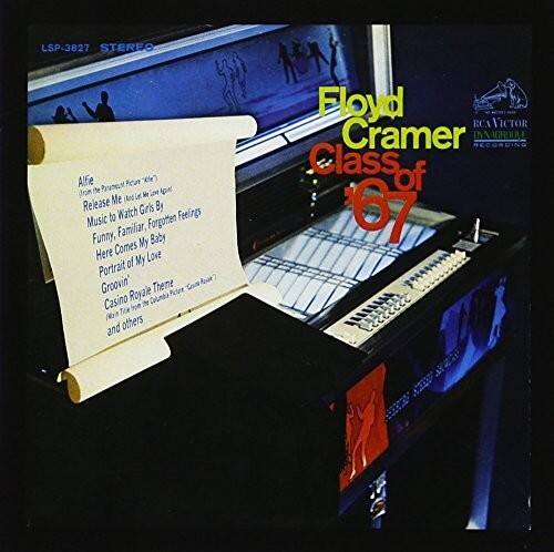 LSP-3827 STEREO

Floyd Cramer  
Class of '67

Alfie  
Release Me  
Music to Watch Girls By  
Funny, Familiar, Baby  
Here Comes My Love  
Portrait of My Love  
Groovin' Royale  
Casinova  
Theme  
and others

VICTOR CRAMER  
OYNA GROUM RECORDING