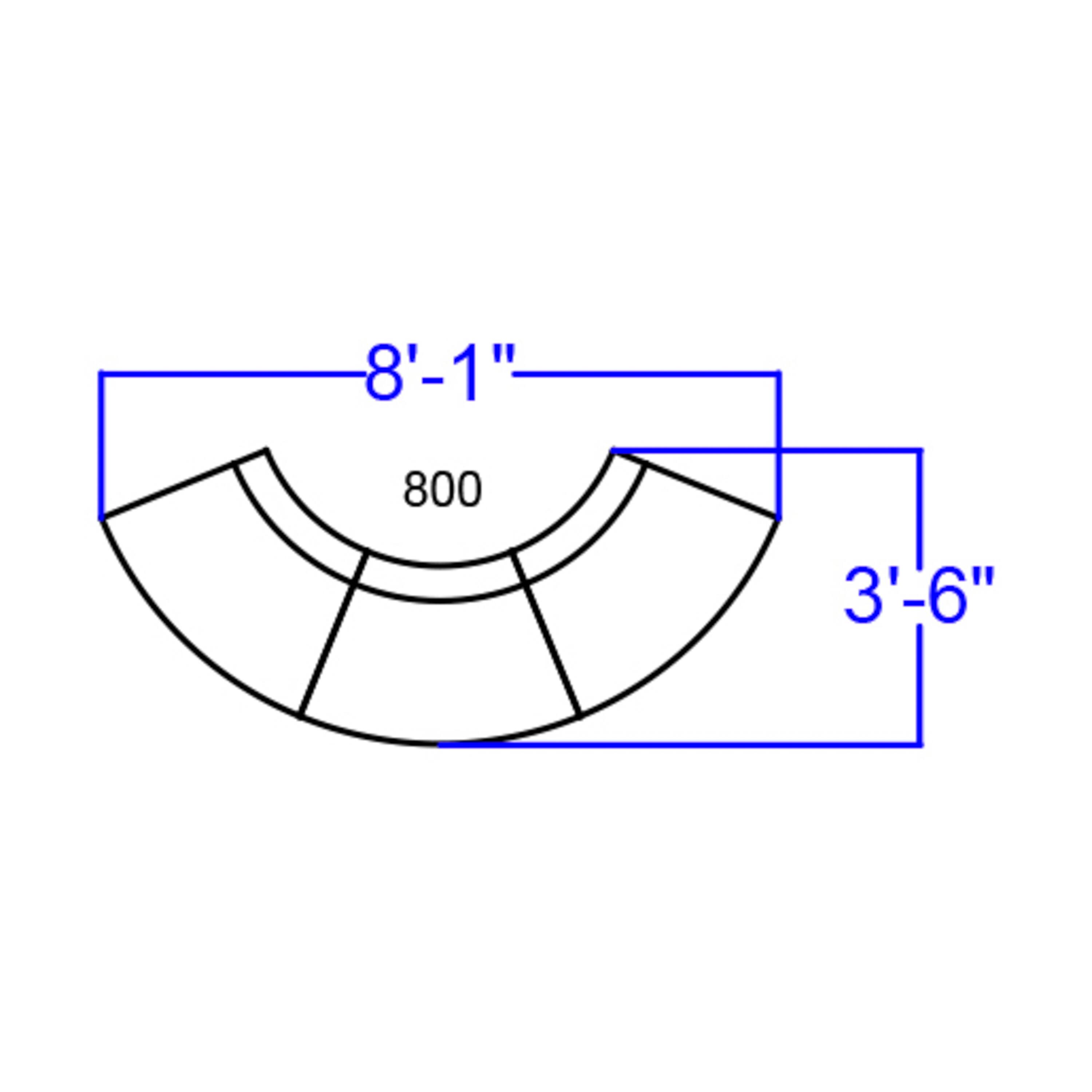 8'-1" 800 3'-6"