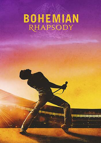 Front. Bohemian Rhapsody   - DVD.