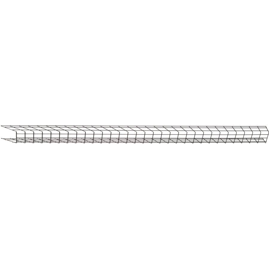 Alt View 3. Tripp Lite - WIRE MESH CABLE TRAY 10 PACK 150 X 100 X 3000MM 6IN X 4IN X10FT - Black.