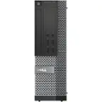 Front. Dell - Refurbished OptiPlex Desktop - Intel Core i7 - 16GB Memory - 480GB SSD - Black/Silver.