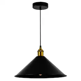 CWI Lighting - Brave 1 Light Mini Pendant - Black