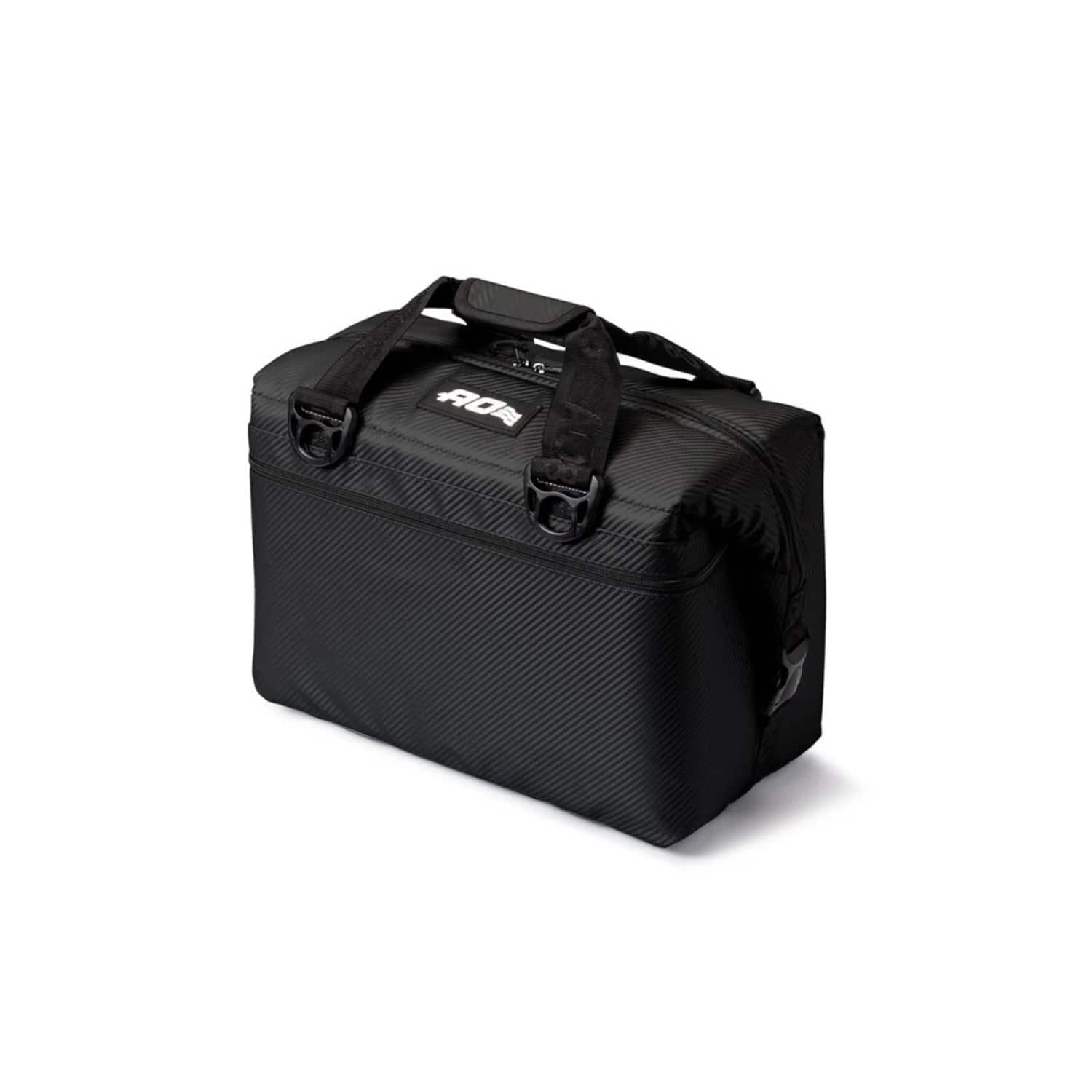 AO Coolers - Carbon Series 24-Pack Soft Cooler Leak-Proof and Durable - Black