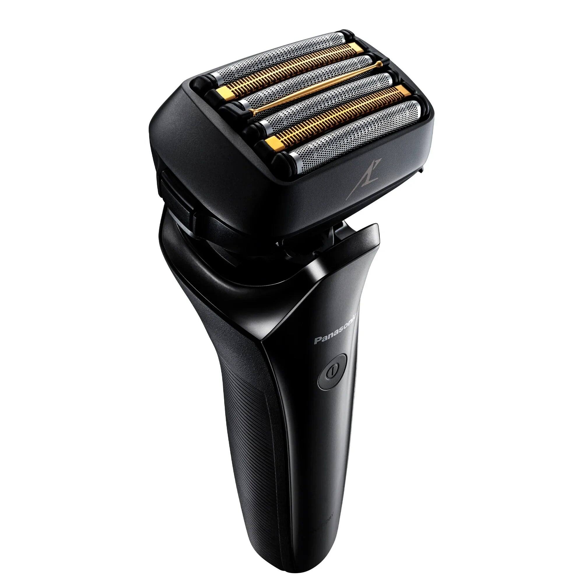 Back. Panasonic - ARC6 Luxury 6-Blade Men's Electric Shaver - Matte black.