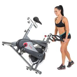 Sunny Health & Fitness - SF-B1509 Belt Drive Premium Indoor Cycling Bike - Brown