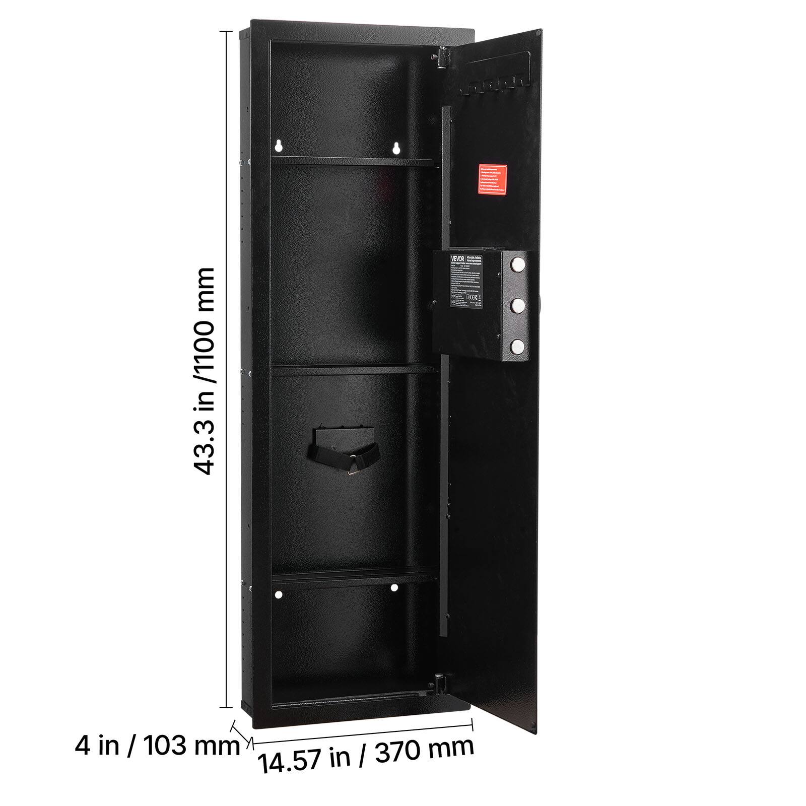 43.3 in / 1100 mm  
4 in / 103 mm  
14.57 in / 370 mm