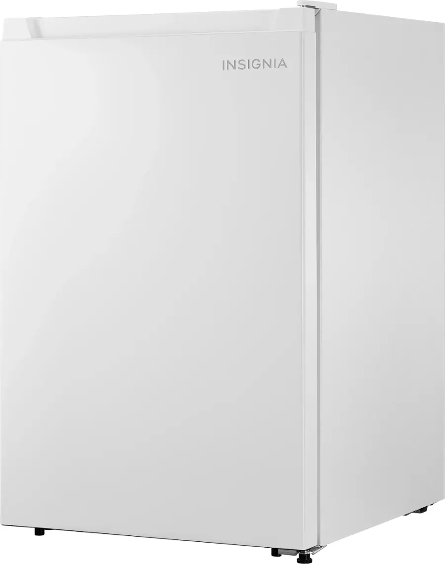 Alt View 15. Insignia™ - 2.5 Cu. Ft. Mini Fridge with Reversible Door and ENERGY STAR Certification - White.