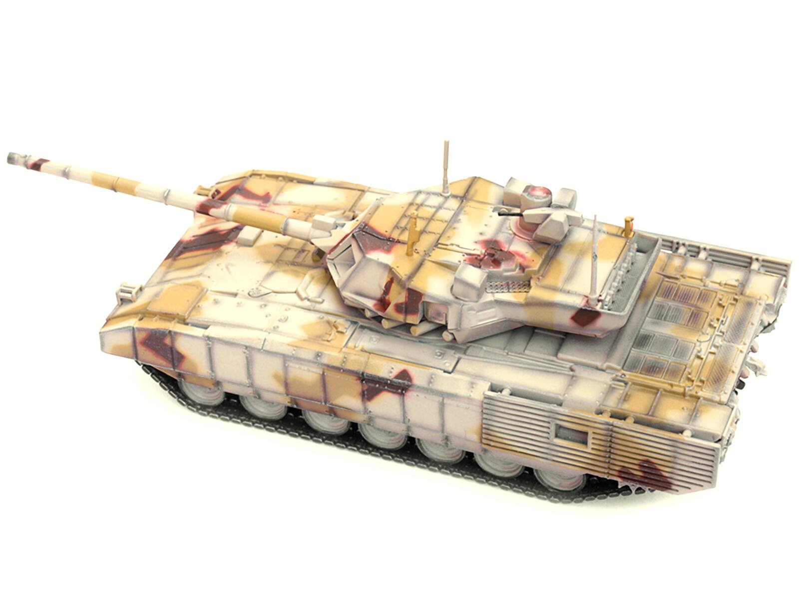Left. Panzerkampf - Russian T14 Armata MBT (Main Battle Tank) Multi-Desert Camouflage "Armor Premium" Series 1/72 - Multi-Desert Camouflage.