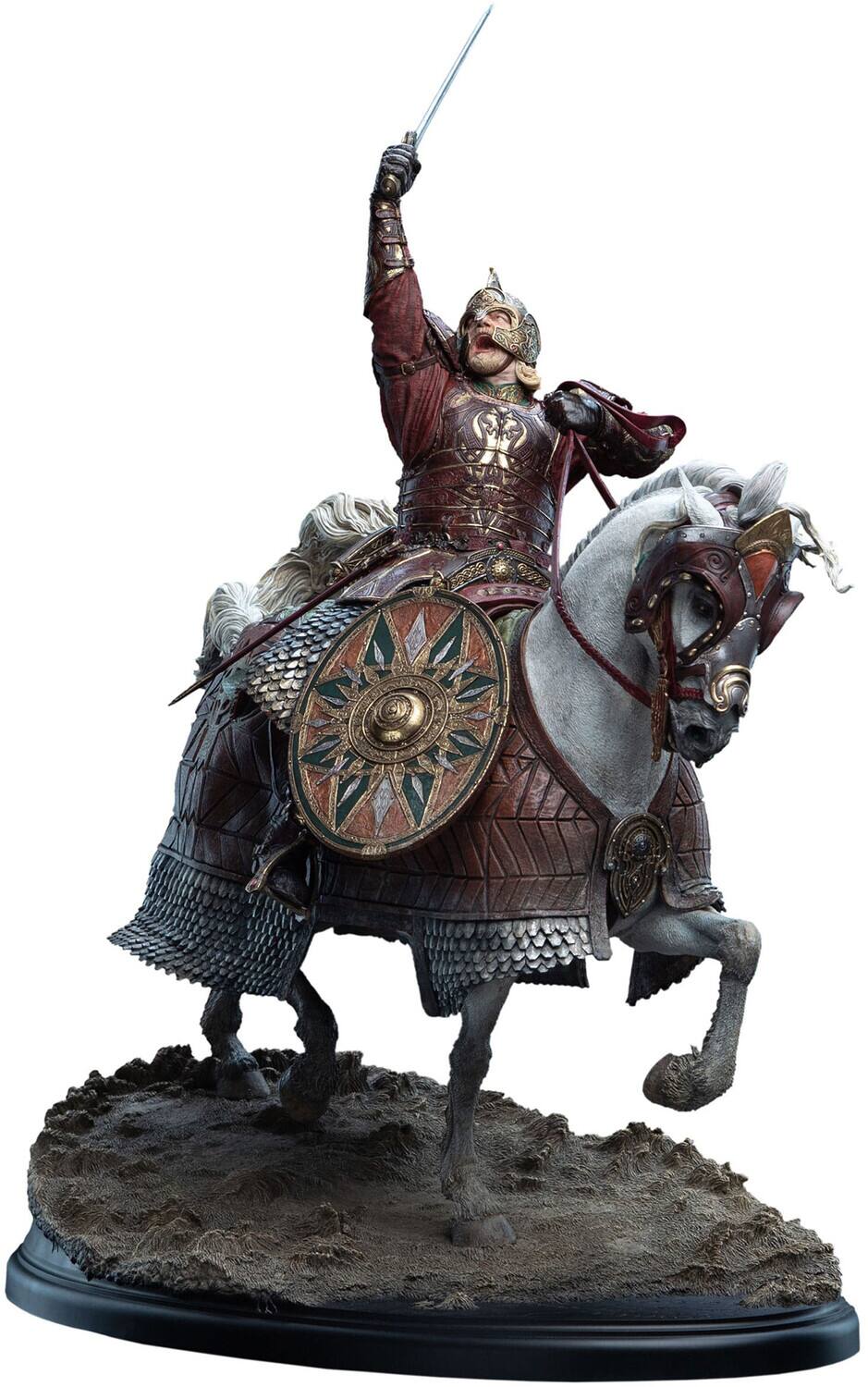 WETA Workshop - The Lord of the Rings Trilogy - King Theoden on Snowmane Ltd. Edition Statue - COLLECTIBLES