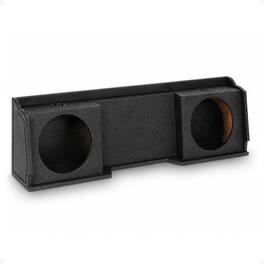 QPower - Dual 12" Sub Box for Chevy Silverado & GMC Sierra XCab Classic 1999-2006
