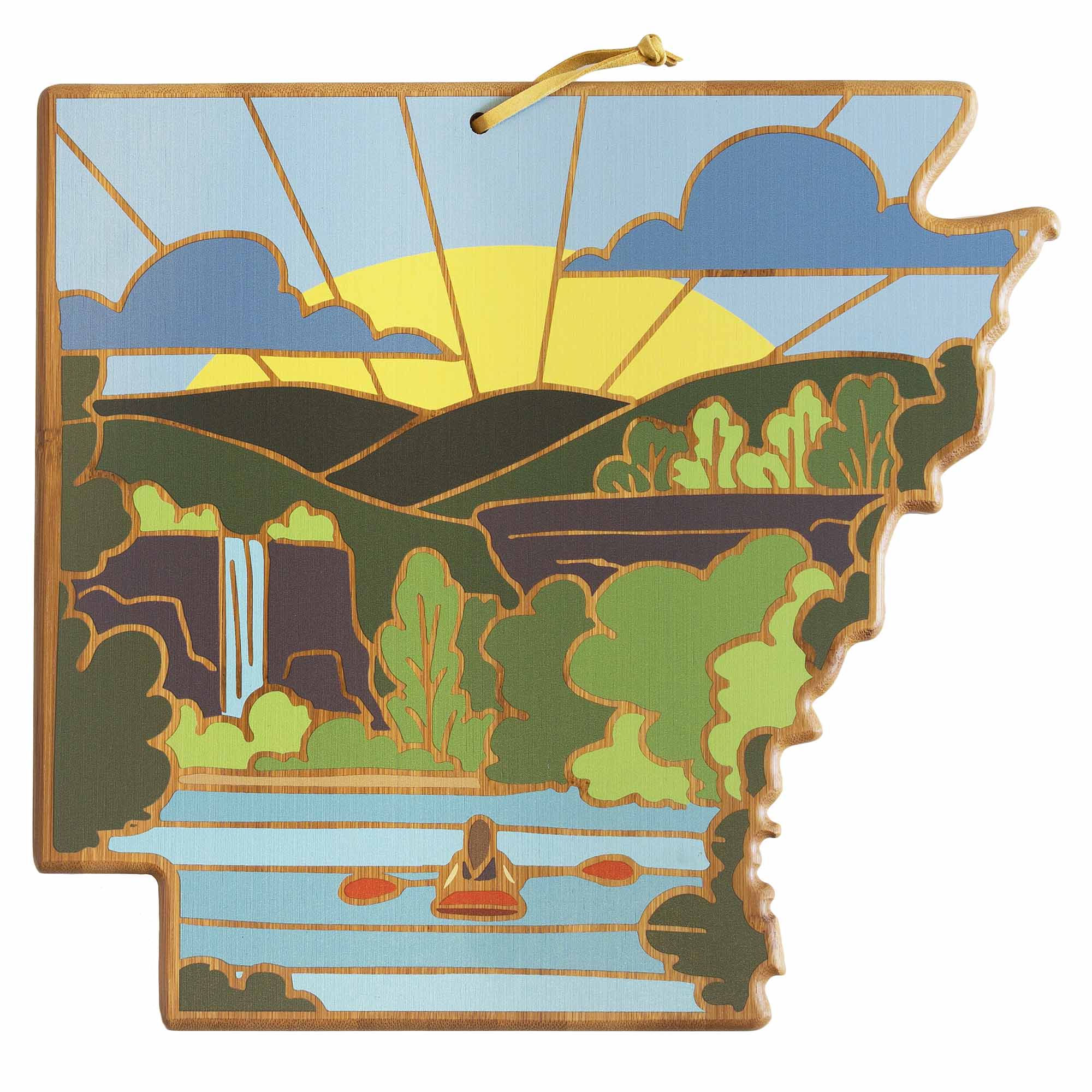 Totally Bamboo - Arkansas Cutting Board with Artwork by Summer Stokes price history on PriceWatchPro