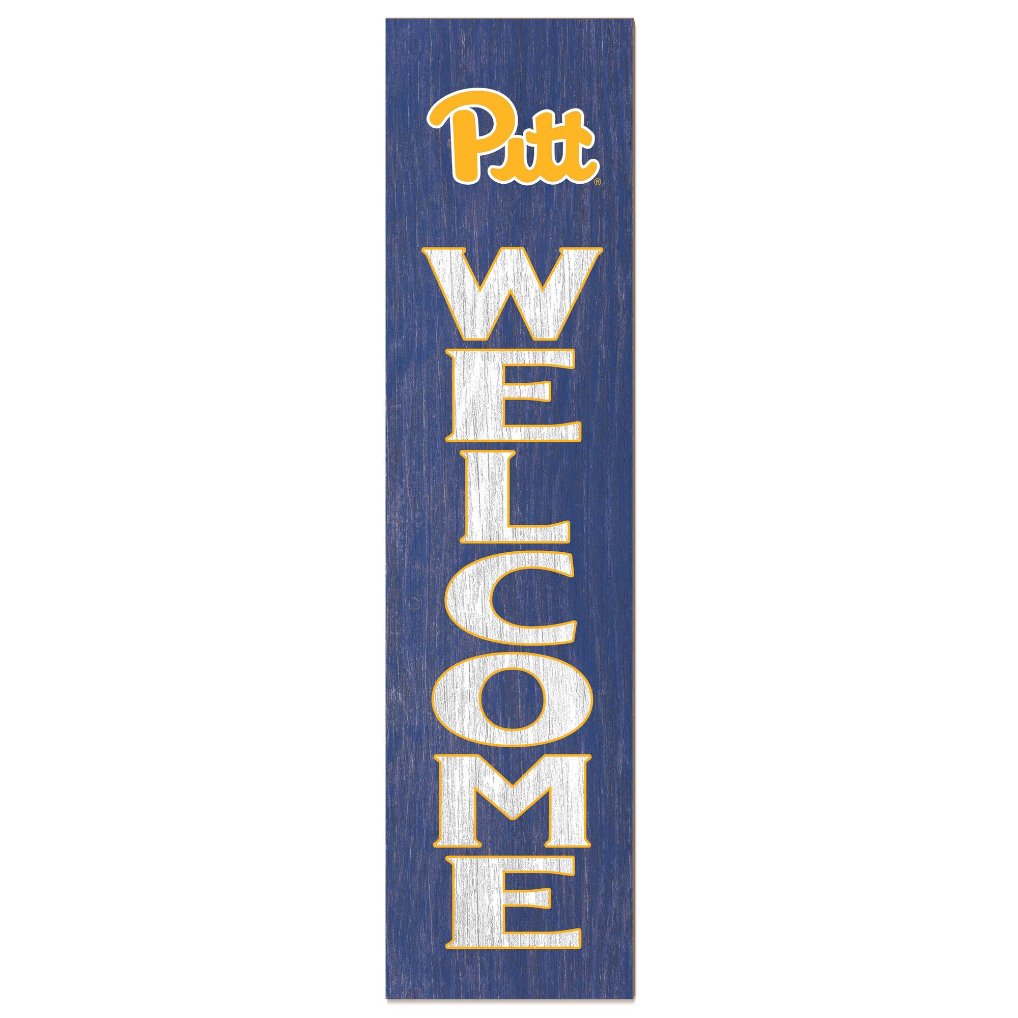 Pitt Panthers 12'' x 48'' Welcome Leaner