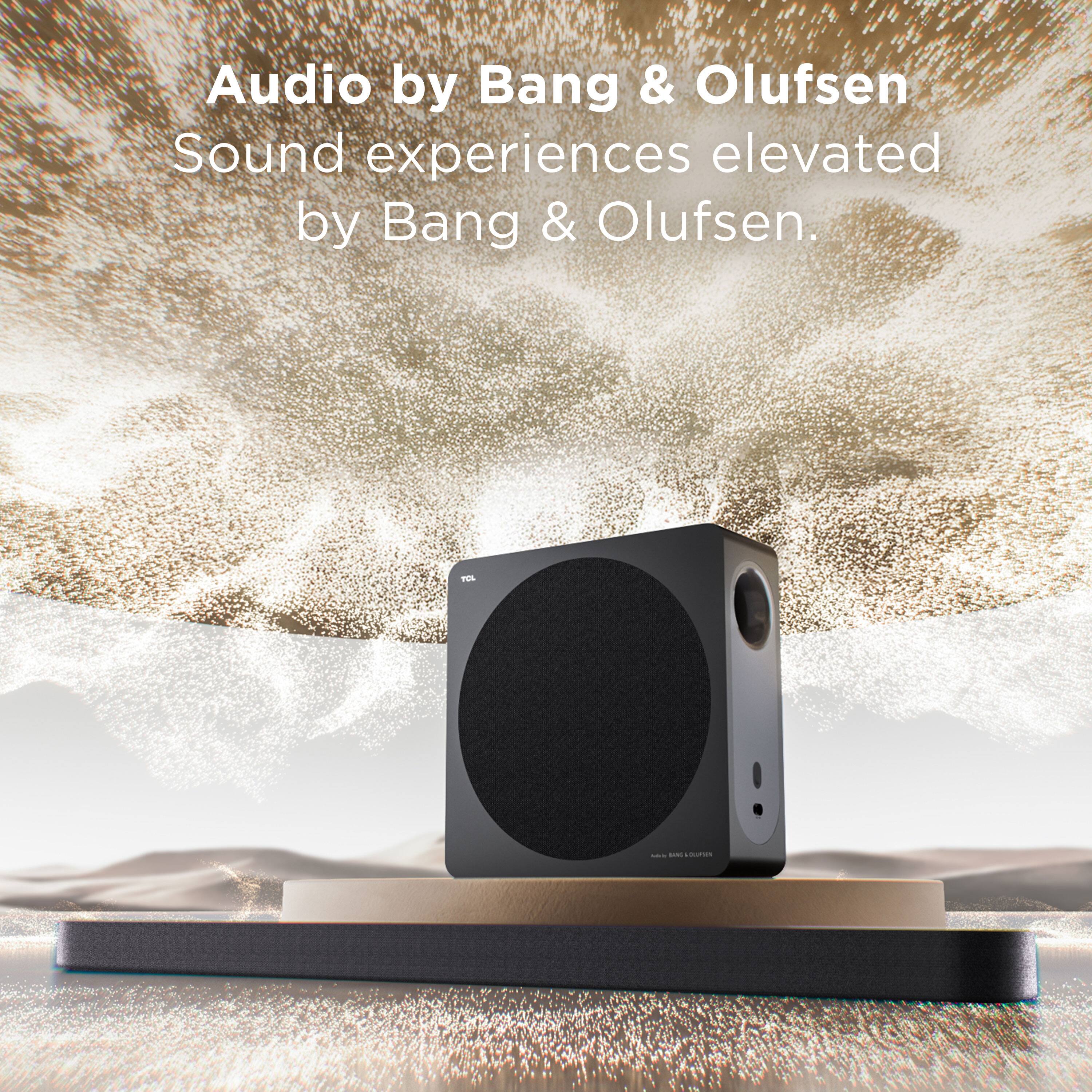 Audio by Bang & Olufsen  
Sound experiences elevated by Bang & Olufsen.
