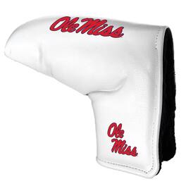 Team Golf - Ole Miss Rebels Tour Blade Putter Cover - White