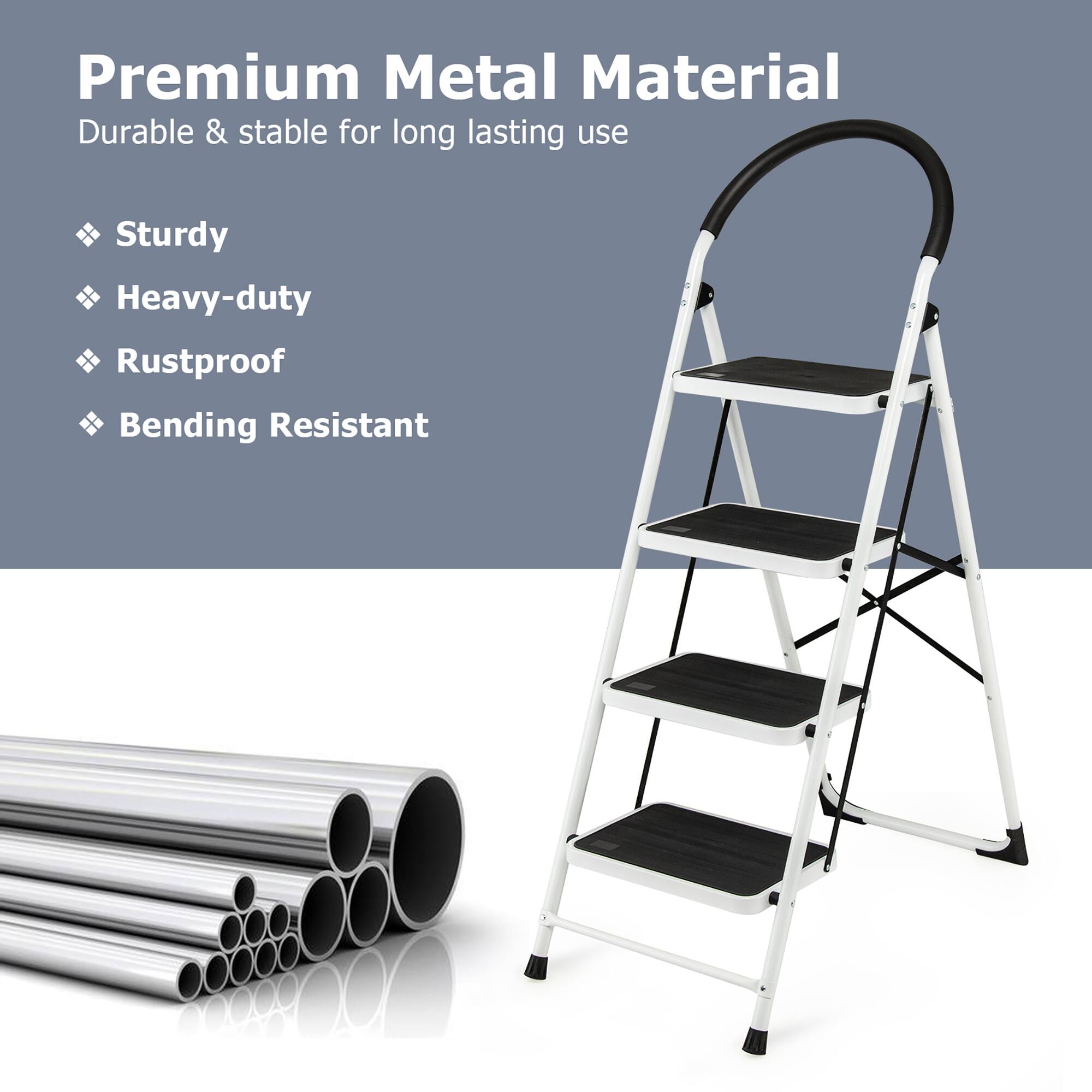 Premium Metal Material  
Durable & stable for long lasting use  

- Sturdy  
- Heavy-duty  
- Rustproof  
- Bending Resistant