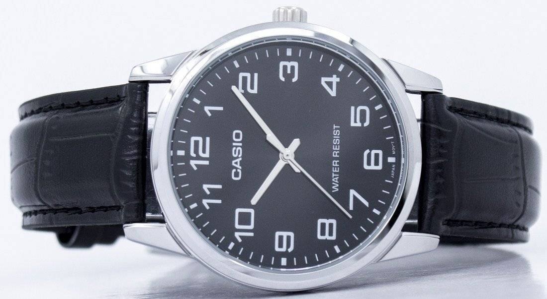 1 12 CASIO 11 10 E 6 4 5 - WATER RESIST MOV'T 9 WATER RESIST 7 8