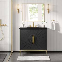 Awaken Bathroom Vanity Basin Included by Modway - Black Black