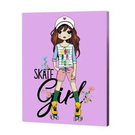 Artwille - Paint By Number Kit Skate Girl