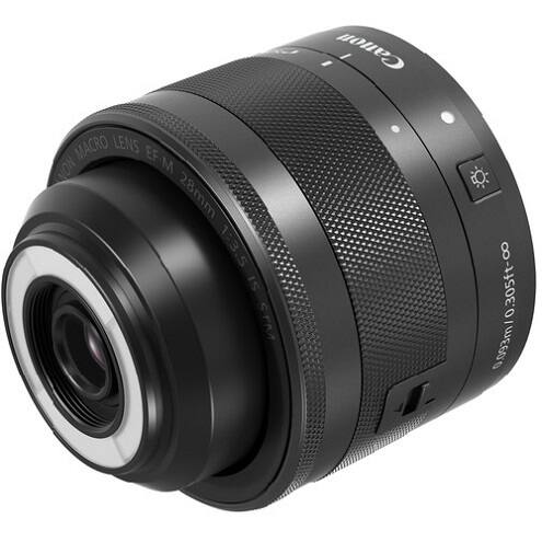 Canon MACRO LENS EF-M 28mm 1:3.5 IS STM .305ft-0.093m