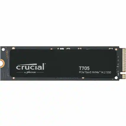Crucial by Micron
T705
PCIe Gen5 NVMe M.2 SSD